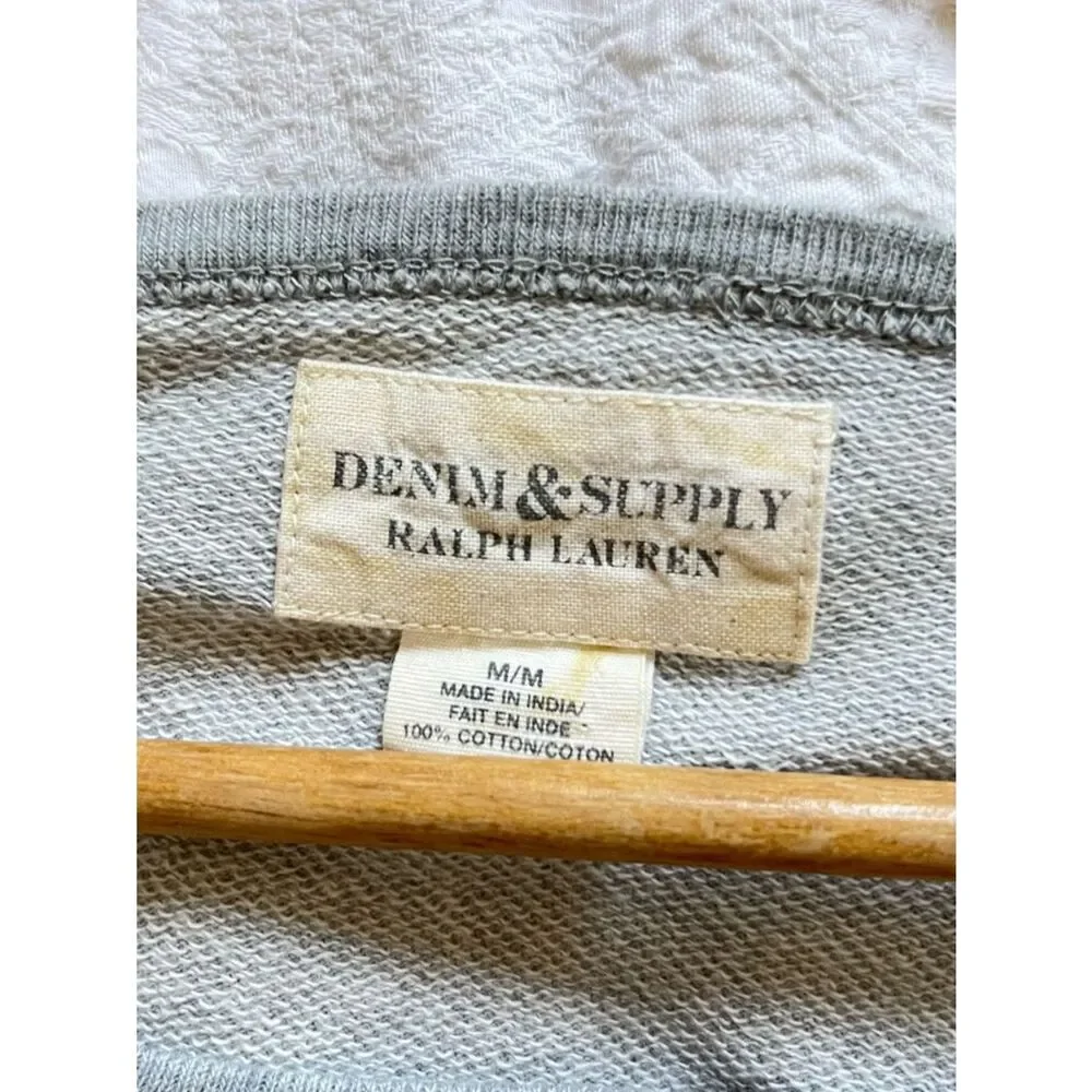 Ralph Lauren Denim & Supply Native American Beaded Fringe Poncho Top - Picture 5 of 5